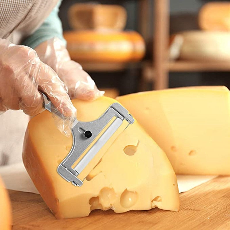 Aluminiumlegering Osteslicer Justerbar Tykkelse Kjøkkenverktøy | Skanto