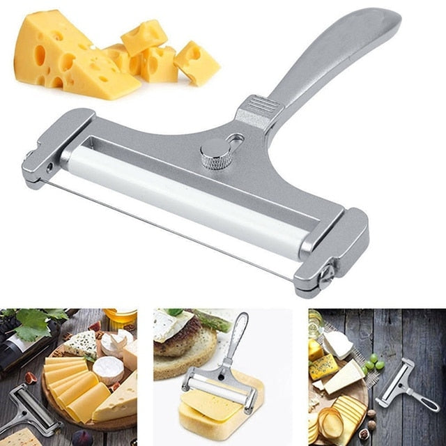 Aluminiumlegering Osteslicer Justerbar Tykkelse Kjøkkenverktøy | Skanto