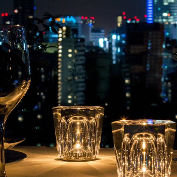 Luxurious Rechargeable Diamond Crystal Lamp - Lumière Diamant | Skanto