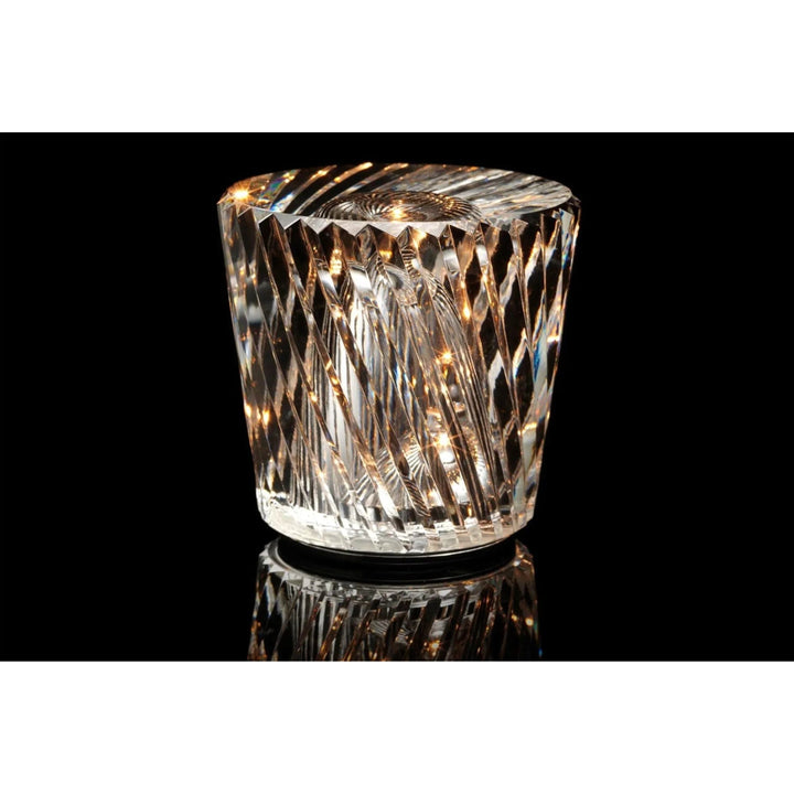 Lampe - Luksus Diamant Krystall LED Oppladbar tavlelampe