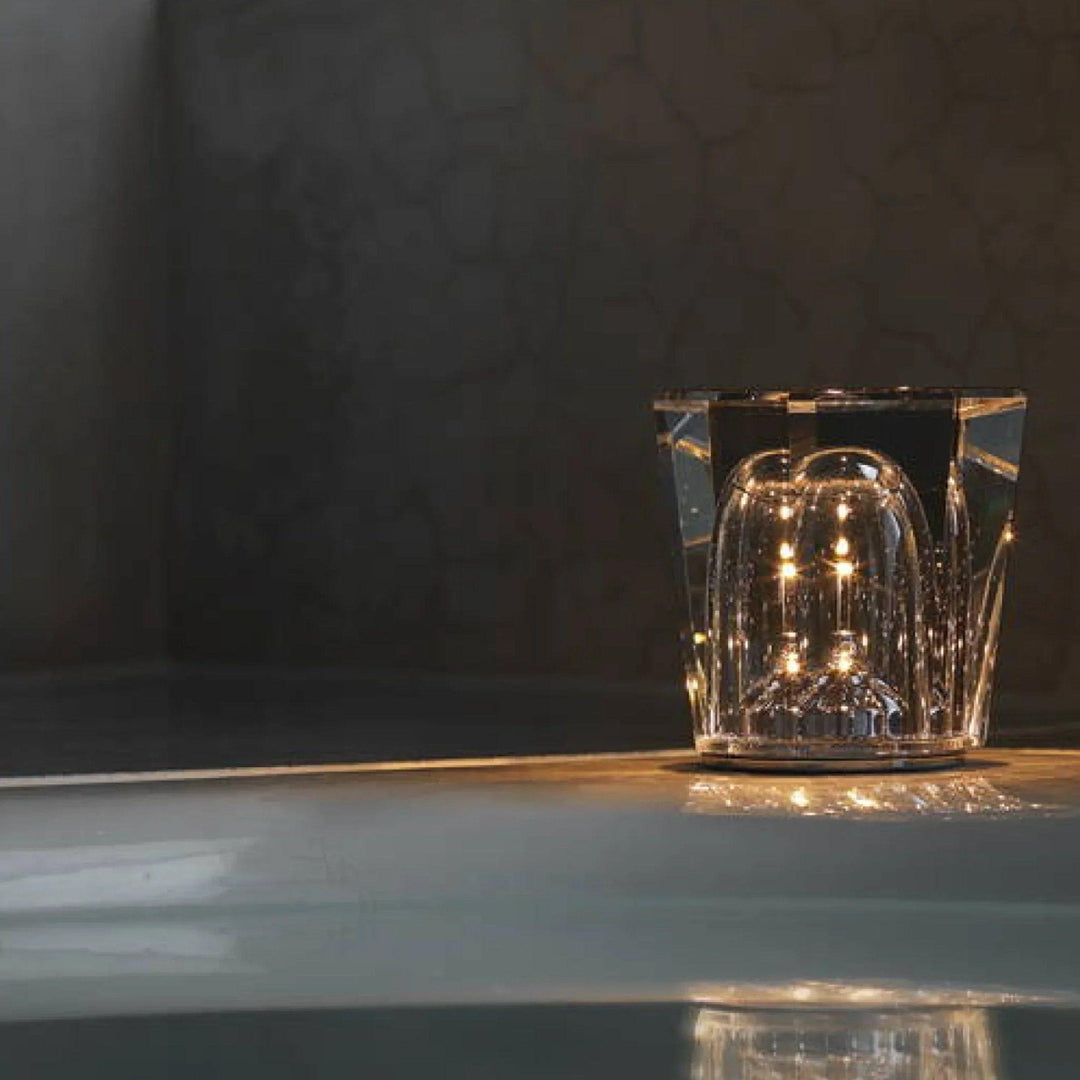 Lampe - Luksus Diamant Krystall LED Oppladbar tavlelampe