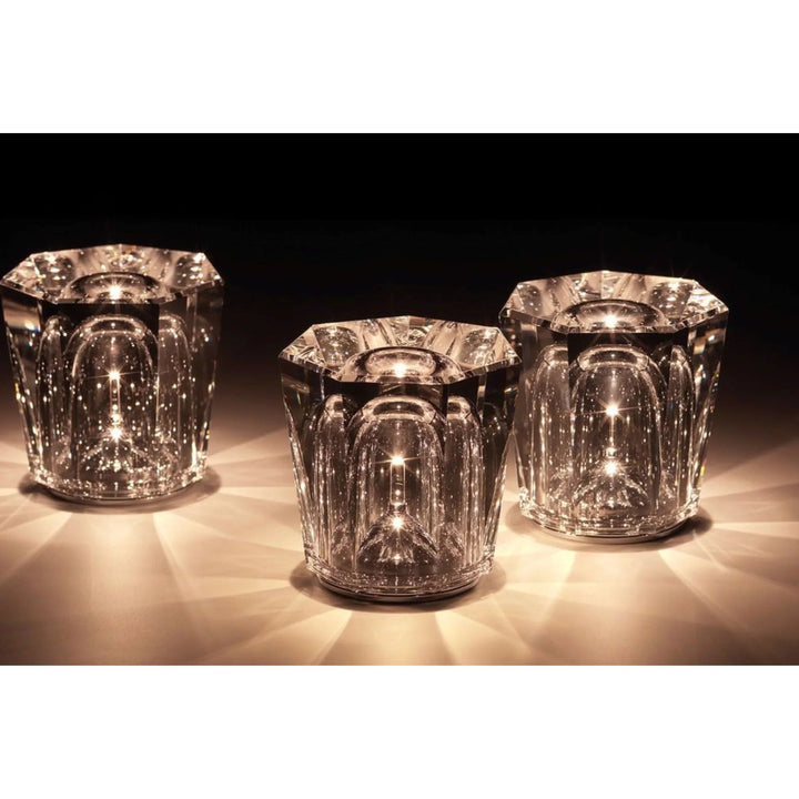 Lampe - Luksus Diamant Krystall LED Oppladbar tavlelampe