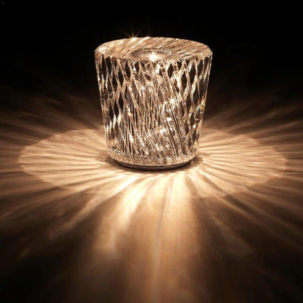LED Krystallampe Diamant Glød Skanto