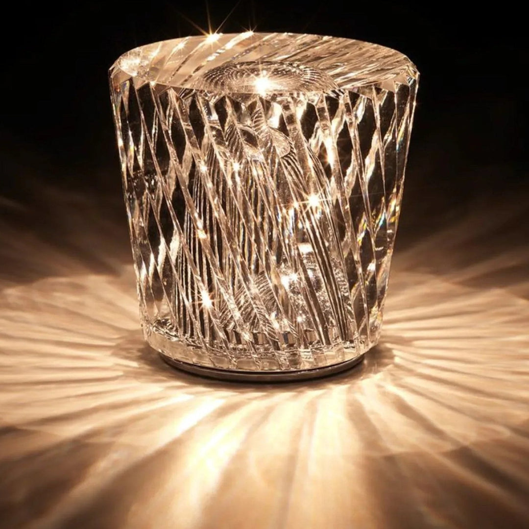 LED Krystallampe Diamant Glød Skanto
