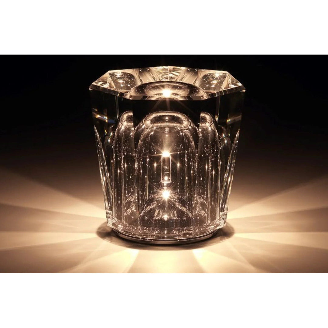 Lampe - Luksus Diamant Krystall LED Oppladbar tavlelampe