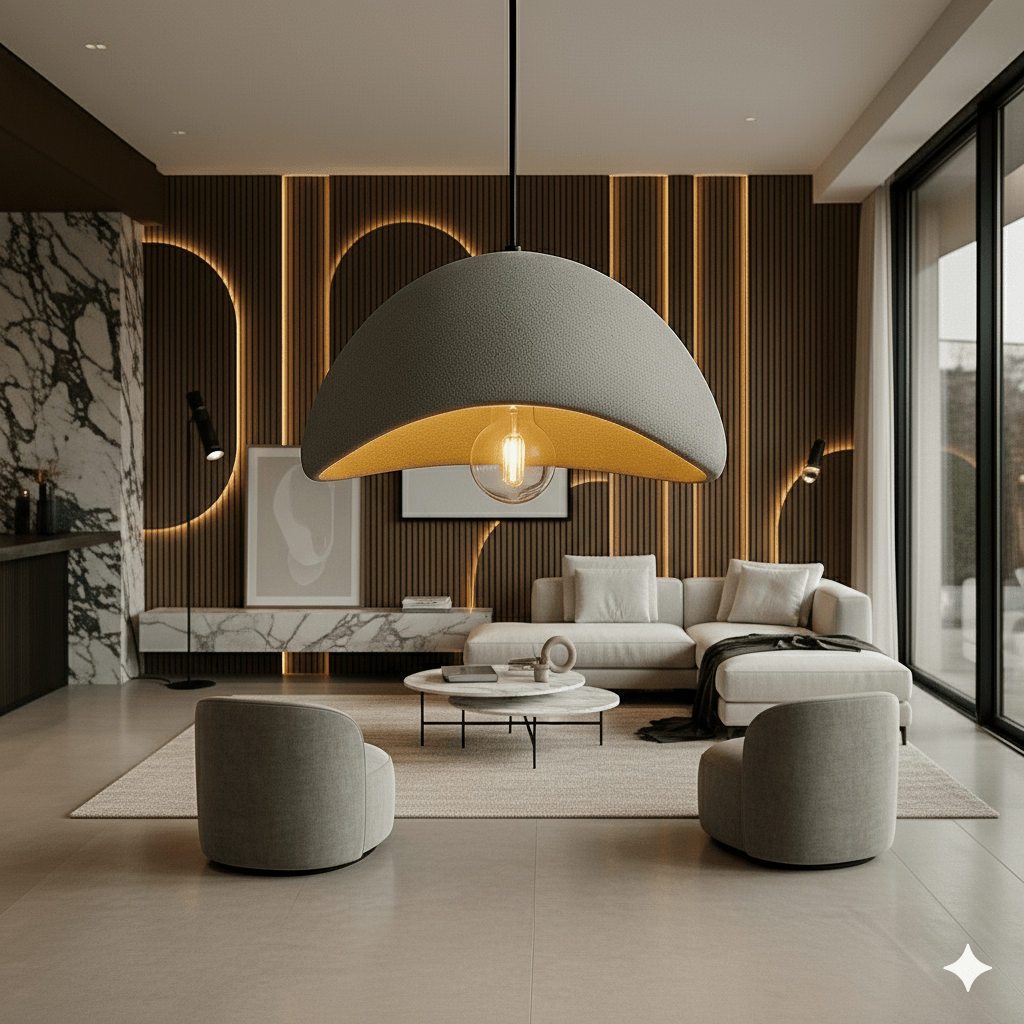 Skanto | AMBRA SHINE – Elegant Pendellampe med Dimmbar Varm Glød