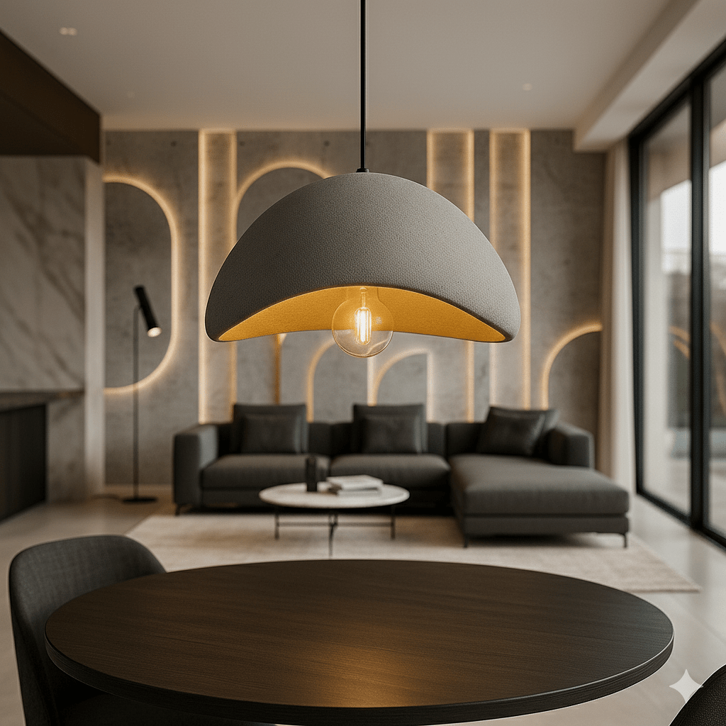 Skanto | AMBRA SHINE – Elegant Pendellampe med Dimmbar Varm Glød