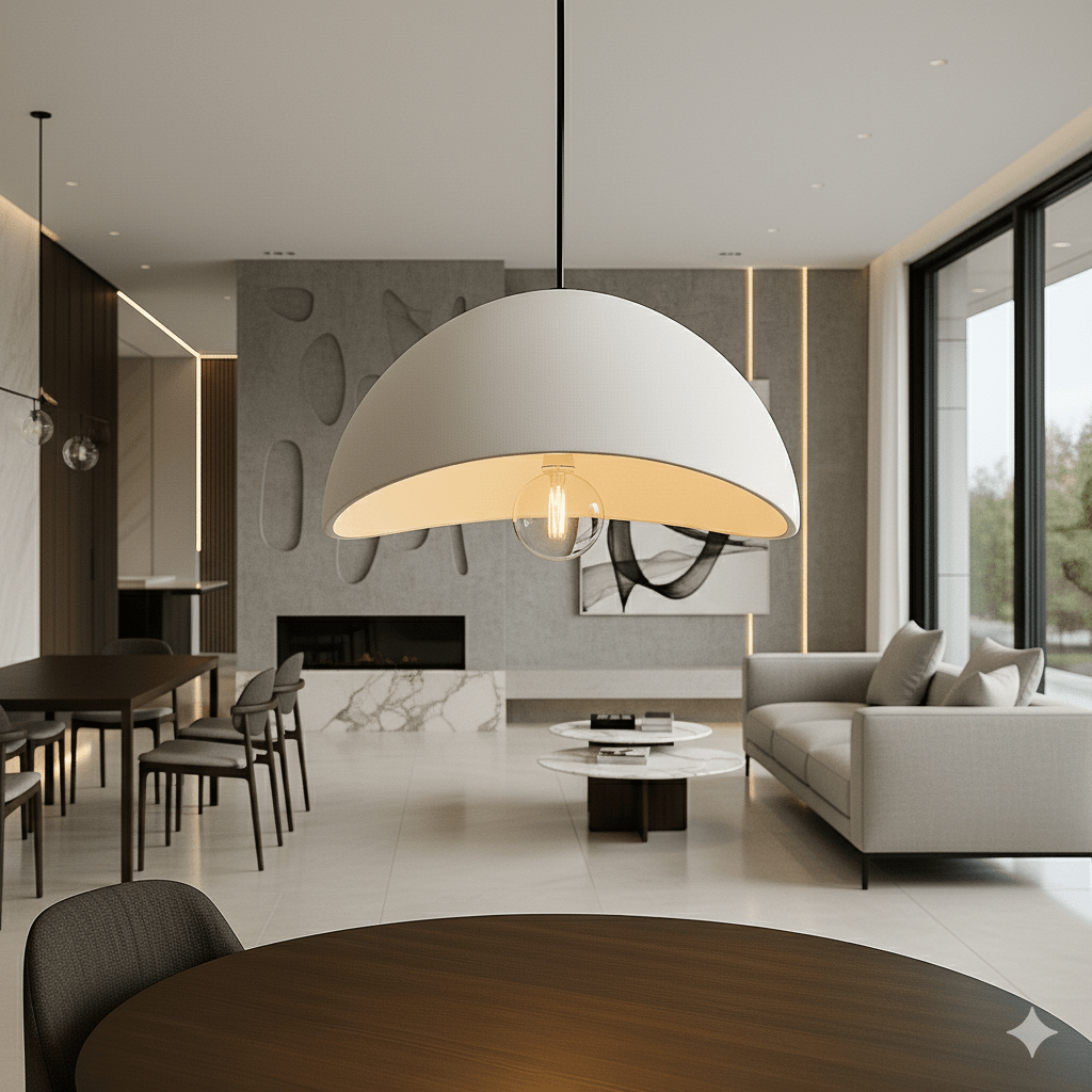 Skanto | AMBRA SHINE – Elegant Pendellampe med Dimmbar Varm Glød