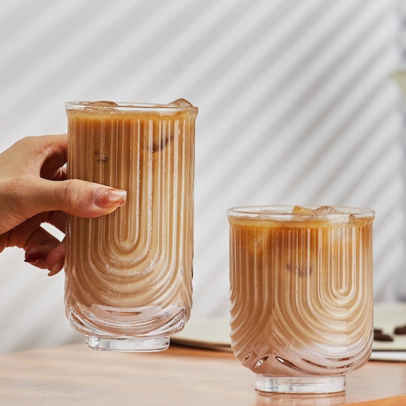 Glass kaffekopp Is Latte Amerikaner
