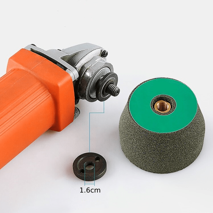 Skanto | PrecisionGrind – 7,5 cm Poleringshode for Verktøyrestaurering