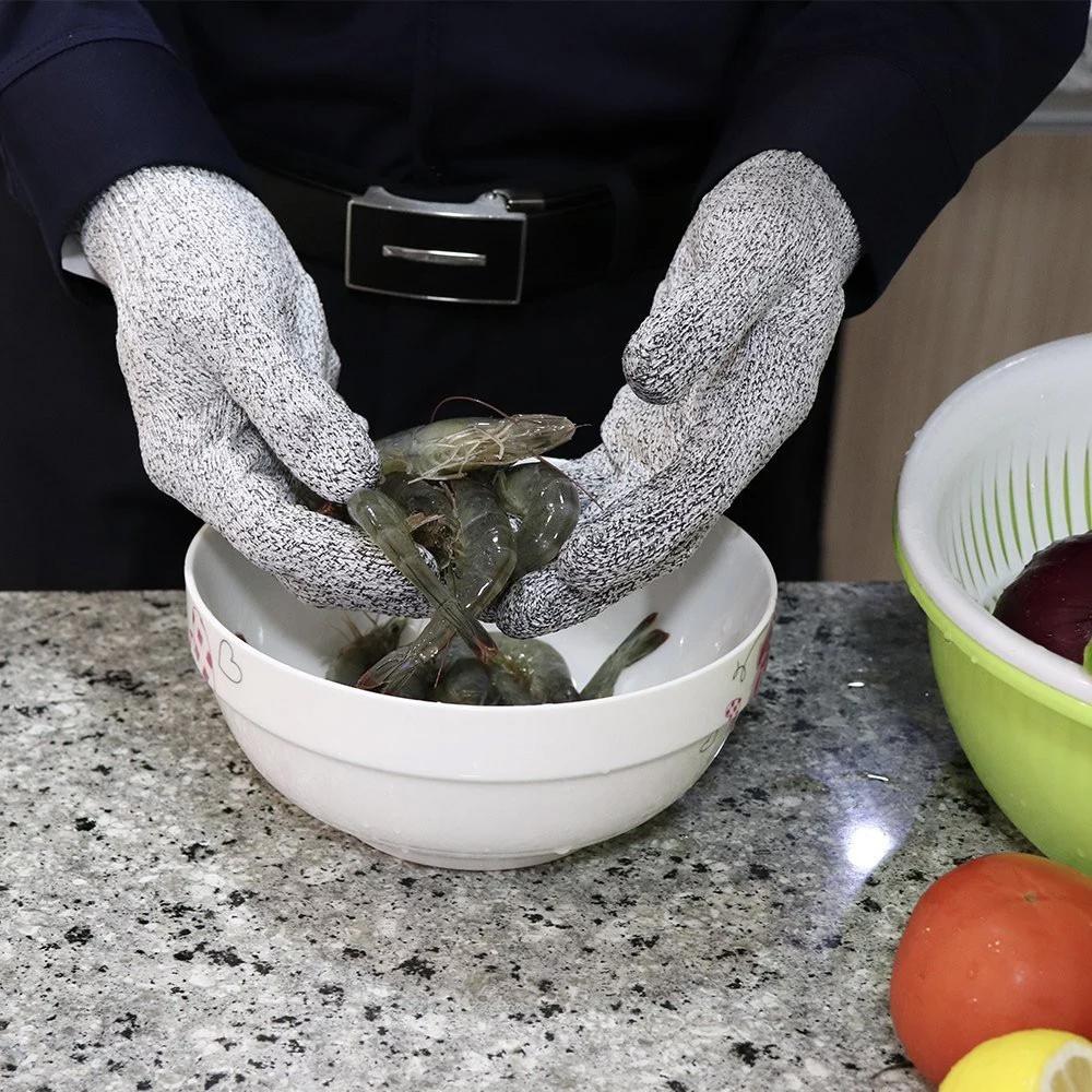 Skanto | Anti-Cut Hansker 5 Grad Sikkerhets Kuttsikker Stikkbestandig Rustfritt Stål
