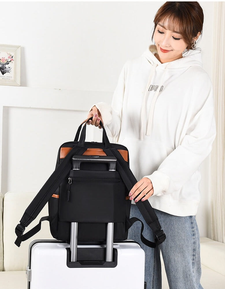 Vanntett Anti-tyveri Reiseryggsekk – Lett Oxford Design | Skanto