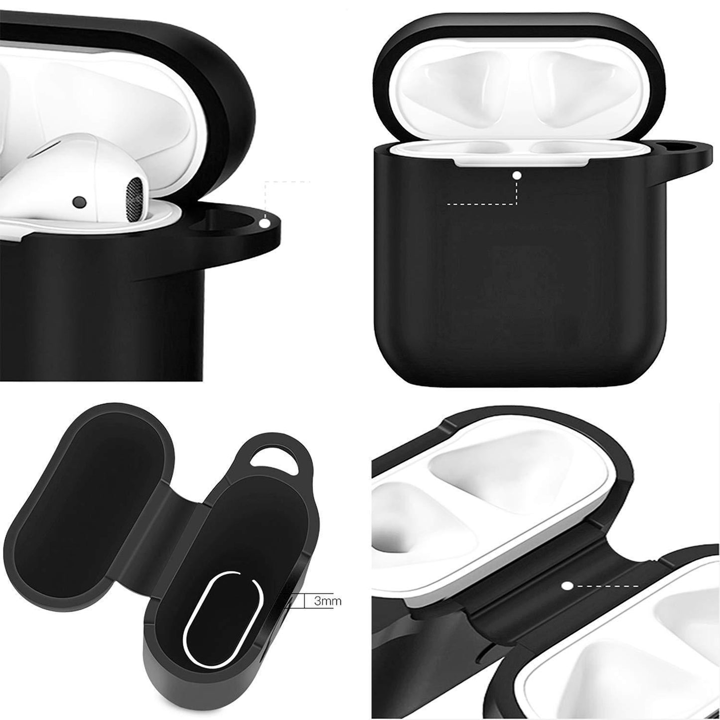 Norvo | Apple Airpods Myk Silikon Deksel