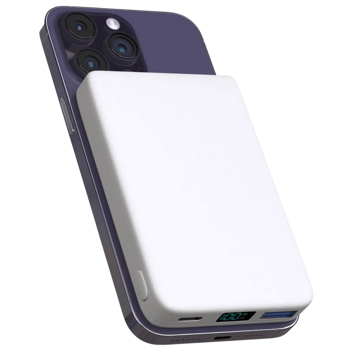 Magnetisk kabellose Powerbank – Kompakt og leistungsstark for smarttelefoner