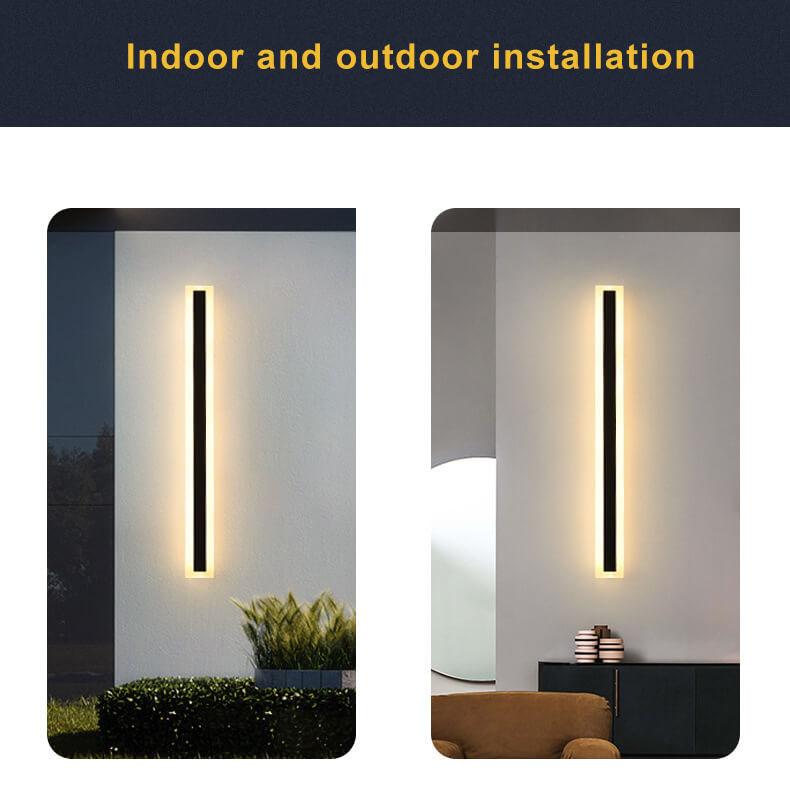 Skanto | Elegant LED utendørs vegglampe - Moderne atmosfære og stil