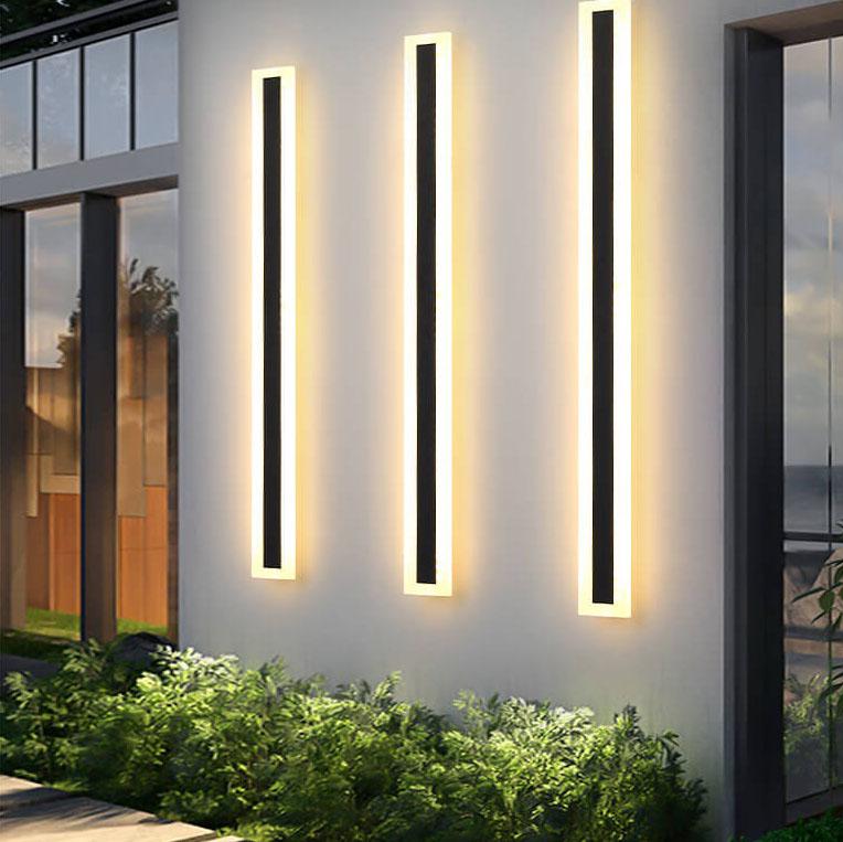 Skanto | Elegant LED utendørs vegglampe - Moderne atmosfære og stil