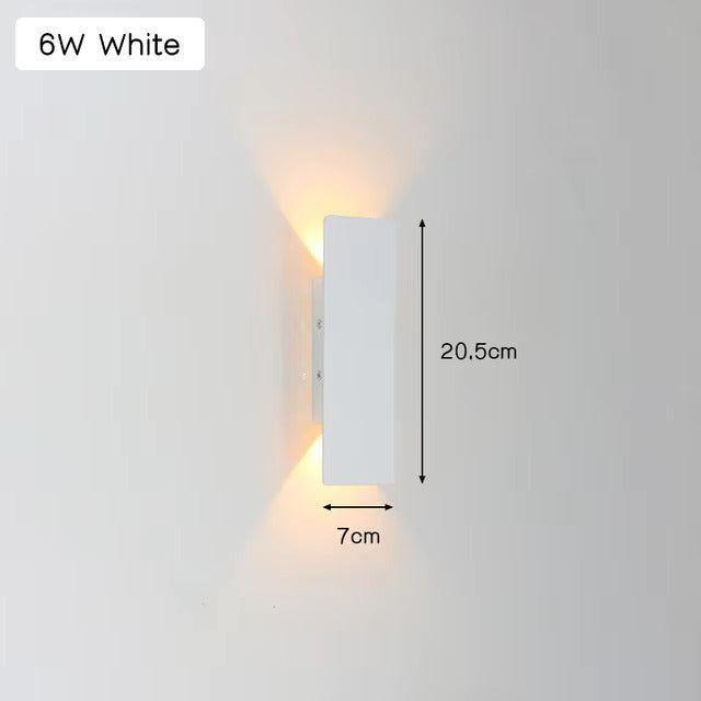 Skanto | Applique LED LuxeWall - Utendørs - Moderne - Aluminium