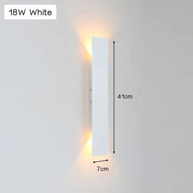 Skanto | Applique LED LuxeWall - Utendørs - Moderne - Aluminium