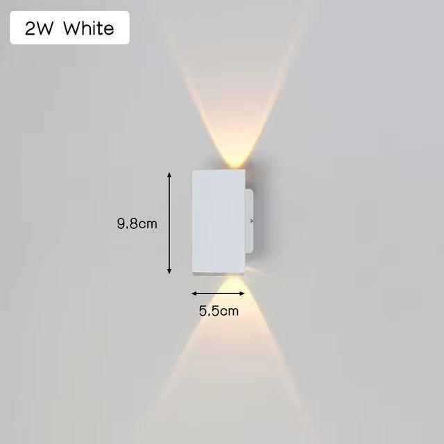 Skanto | Applique LED LuxeWall - Utendørs - Moderne - Aluminium