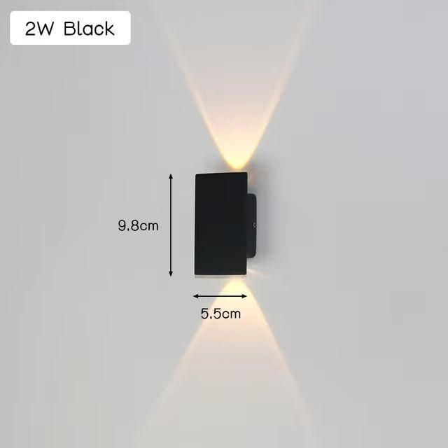 Skanto | Applique LED LuxeWall - Utendørs - Moderne - Aluminium