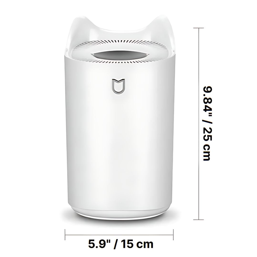 Skanto | 3000ml ultrasonisk luftfukter med tåke teknologi for respiratorisk lettelse & komfortable boarealer