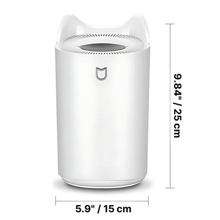 Skanto | 3000ml ultrasonisk luftfukter med tåke teknologi for respiratorisk lettelse & komfortable boarealer