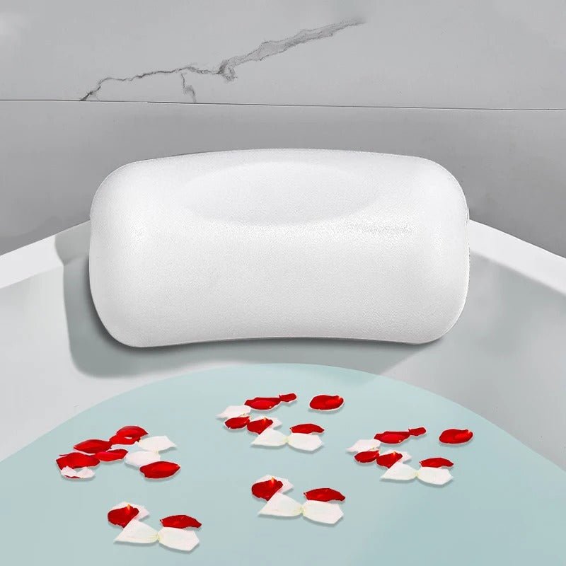 AquaCloud Premium Badewannekissen – Ergonomiske Nacken- og Kopfstütze for Entspannung wie im Spa zu Hause