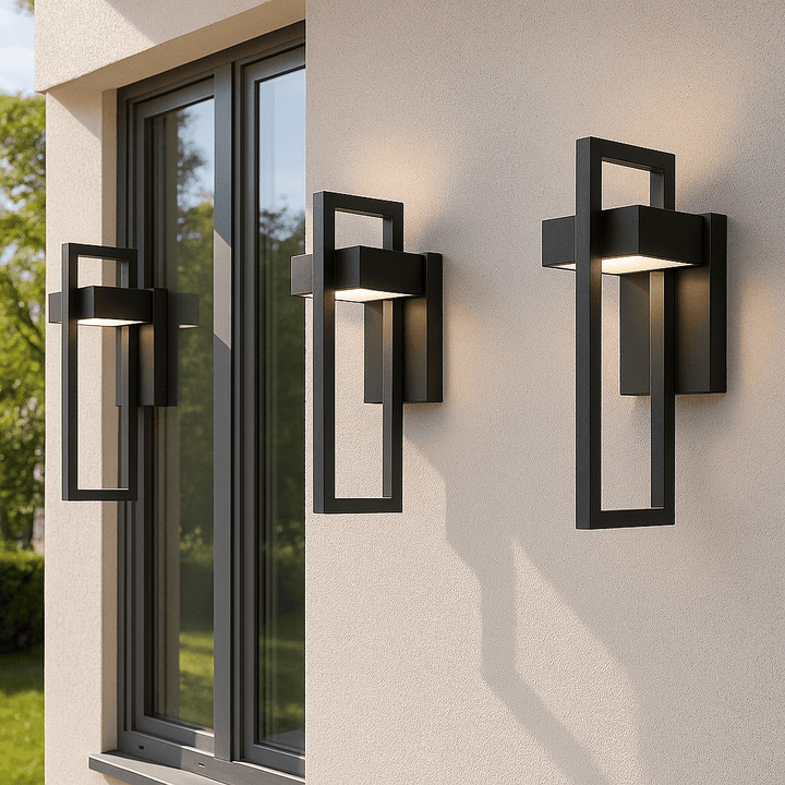 Skanto | ARCORA – Moderne Utendørs Vegglampe med LED & Værbeskyttelse