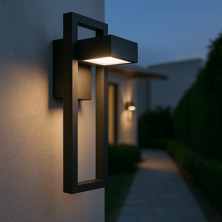 Skanto | ARCORA – Moderne Utendørs Vegglampe med LED & Værbeskyttelse