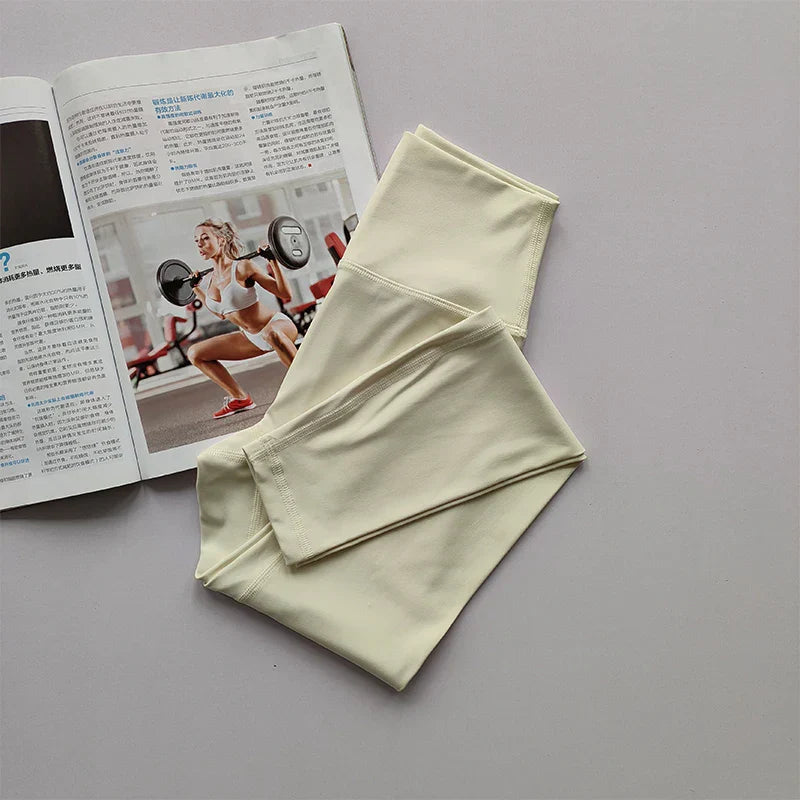 Skanto | Aria Høy midje hofteløftende yoga leggings