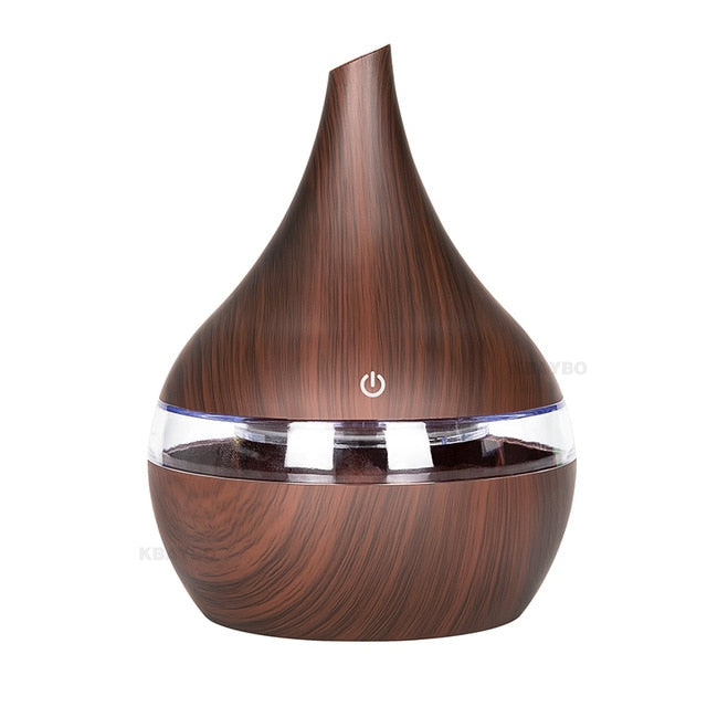 Skanto | Aroma Diffuser med Luftfukter og LED-belysning - AromaGlow