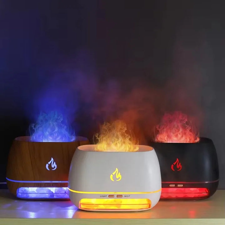 ZoutLicht Aroma Diffuser – Himalayasaltlampe med duftdispersjon og farge lys | Skanto