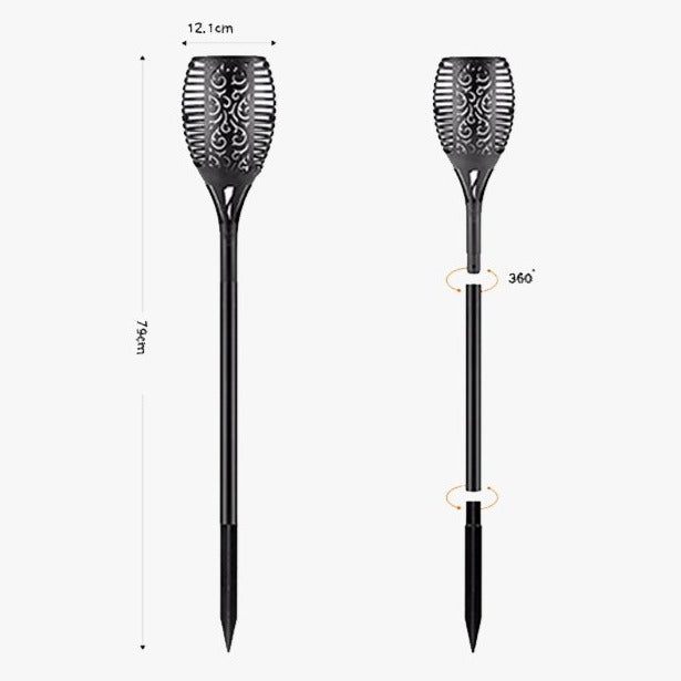 Solar Flame Fakkel Lampe | Skanto