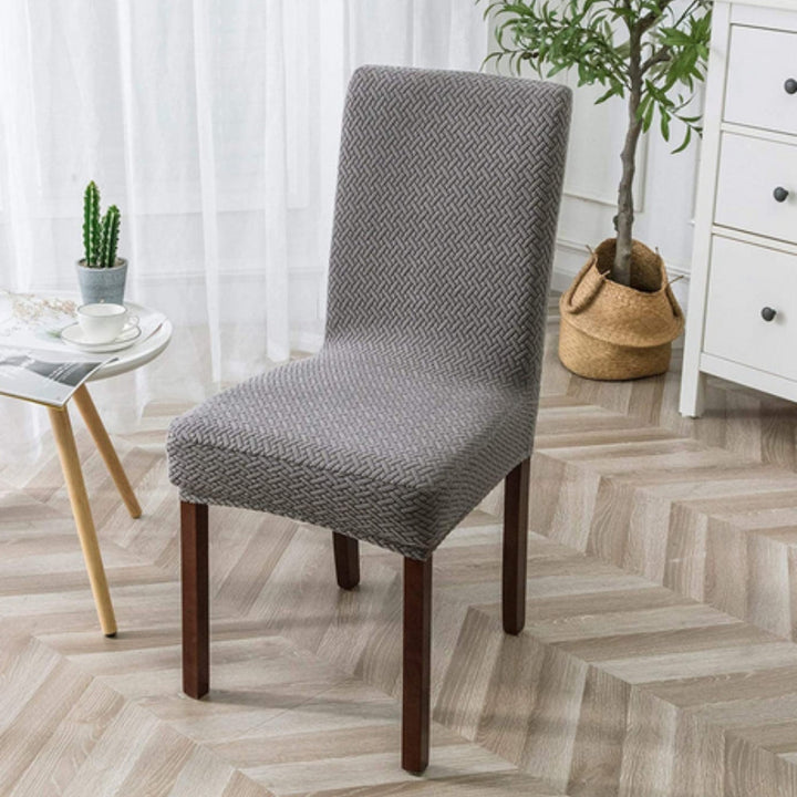 Skanto | Sylva Jacquard Fløyel Stretch Spisestoltrekk