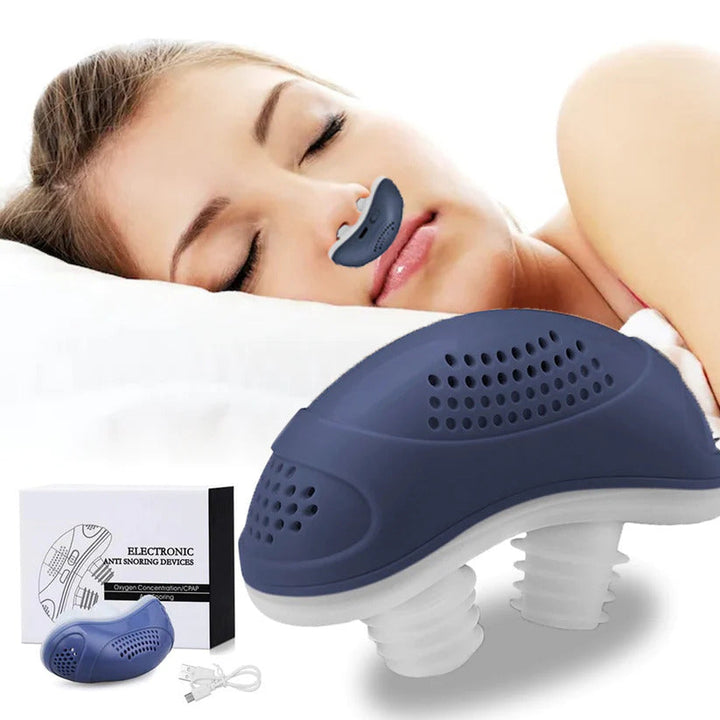 Skanto | SleepAir Micro CPAP Søvnapné Enhet – Kompakt for Reiser & Anti-Snorking - CPAP Alternativ