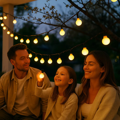 Skanto | Solcelledrevne fairy lights for utendørs bruk