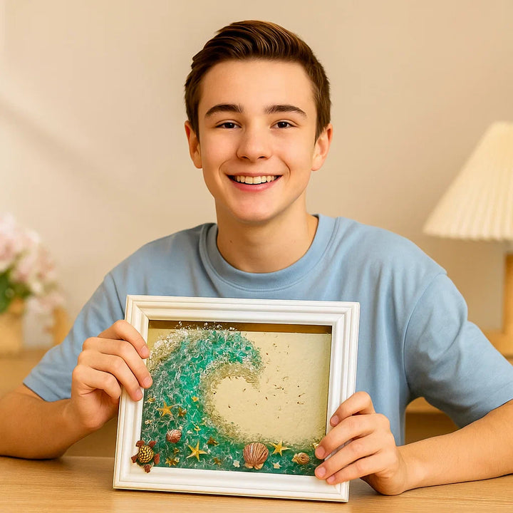 Skanto | Sea Glass Kunstsett til å lage selv