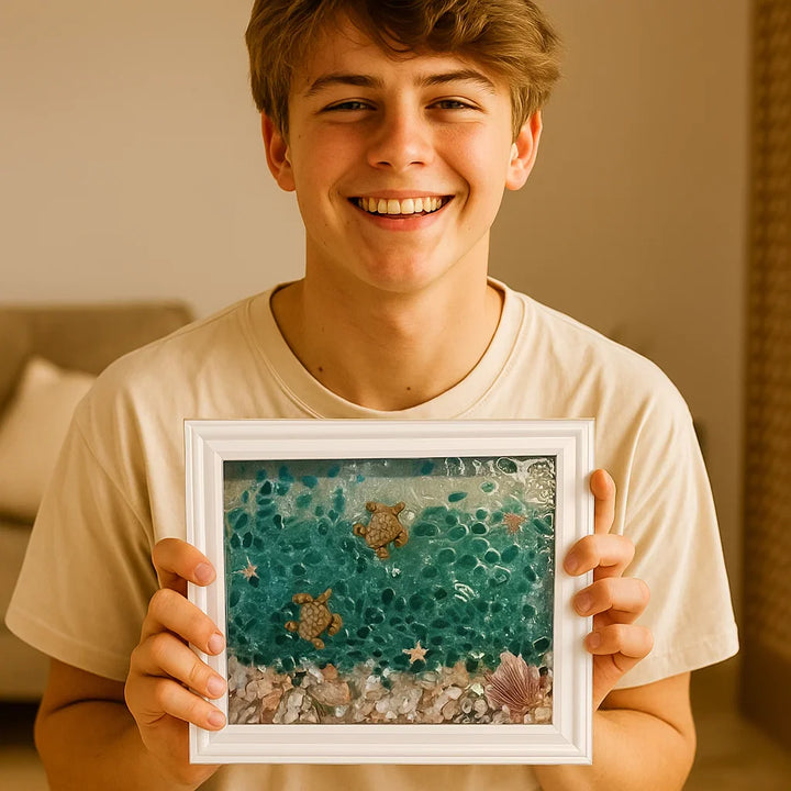Skanto | Sea Glass Kunstsett til å lage selv