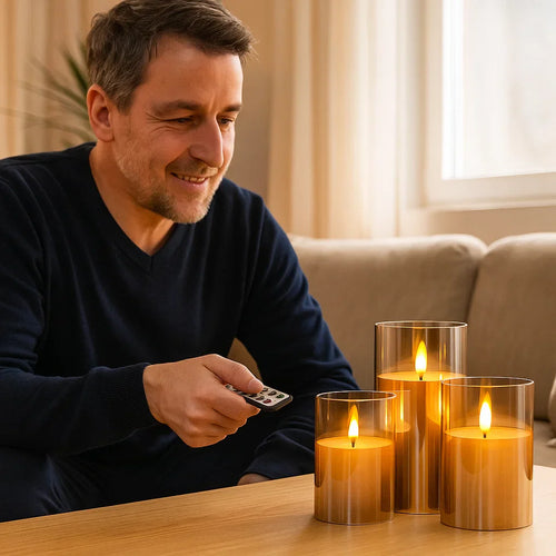 Skanto | Flammesløse LED-lamper med fjernkontroll