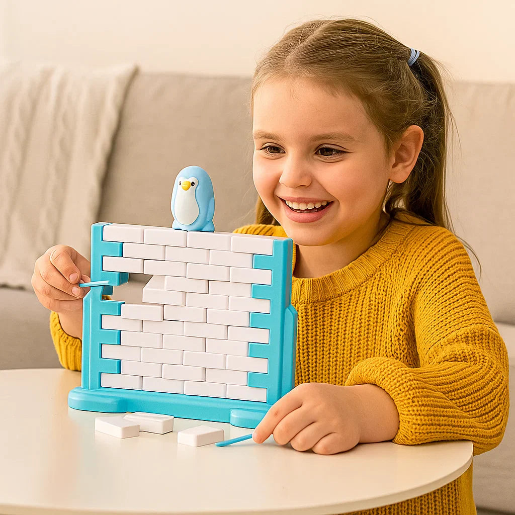Skanto | Pingvin Isvegg Balanse Familiespill