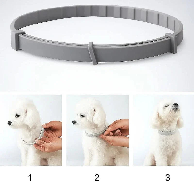 Skanto | FLASHIELD COLLAR – Urte lopper & flått beskyttelseskrage for hunder & katter