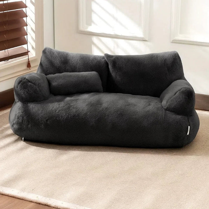 Skanto | FLUFFYCOMFORT – Luksuriøs kjæledyrsofa laget av plysj for maksimal avslapningskomfort
