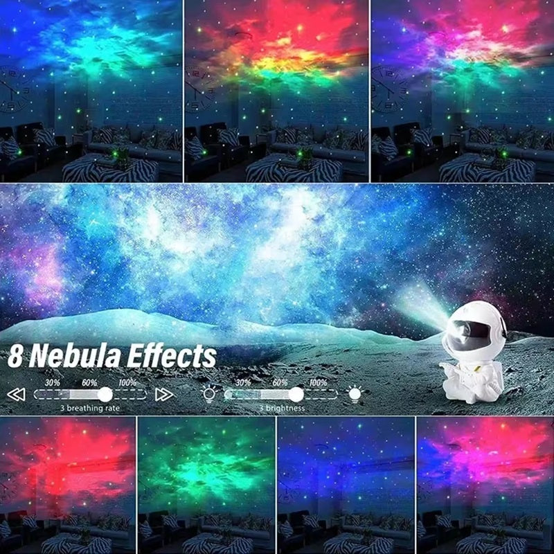 Skanto | Astronaut Galaxy Prosjektor LED Nattlys