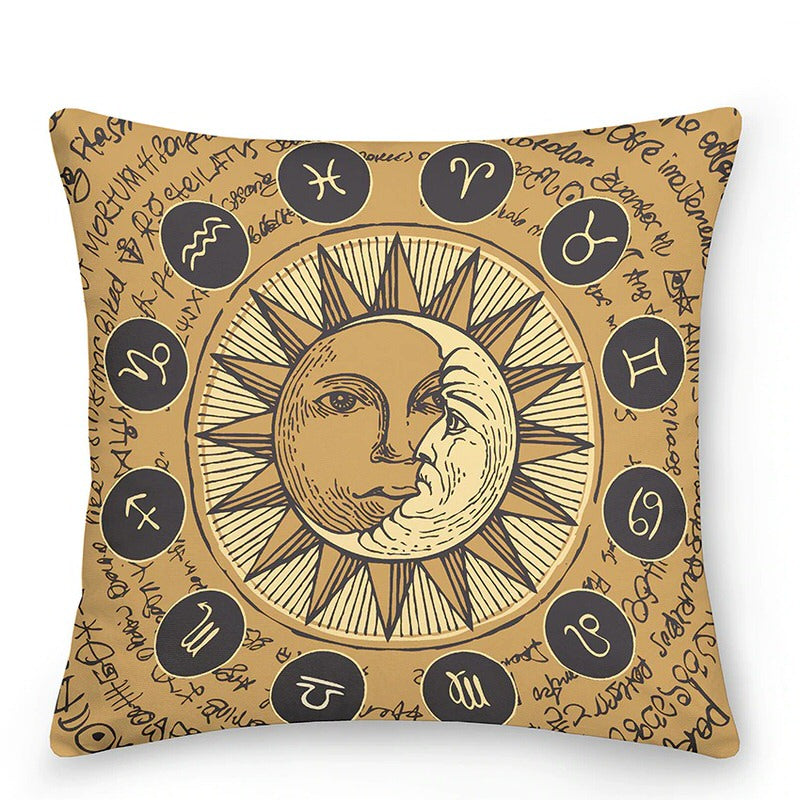 Skanto | Dekorative puter med Sol og Måne i astrologisk stil