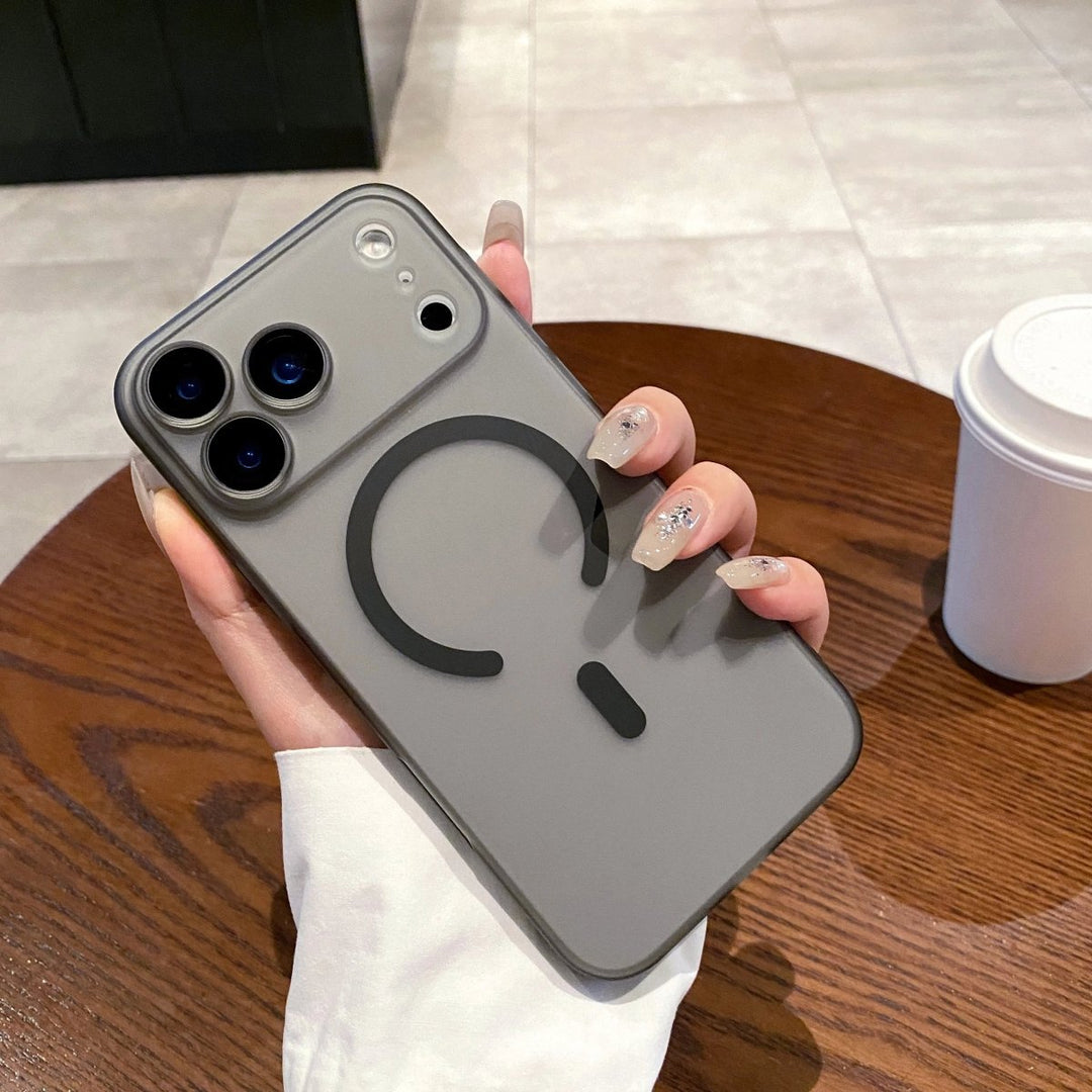 Skanto | AURACLEAR – Ultra-Tynn Matt Gjennomsiktig MagSafe Etui for iPhone
