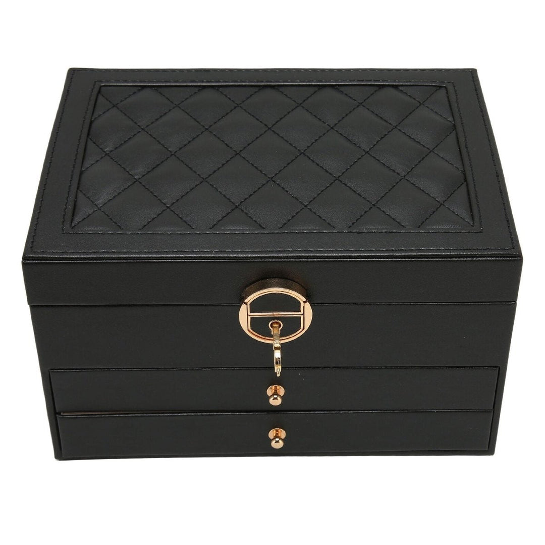 Skanto | AURELIA BOX – Multilags lær smykkorganisator for stilfull oppbevaring