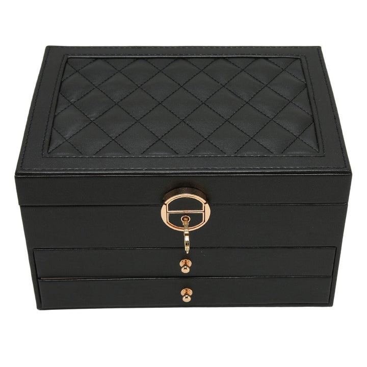 Skanto | AURELIA BOX – Multilags lær smykkorganisator for stilfull oppbevaring