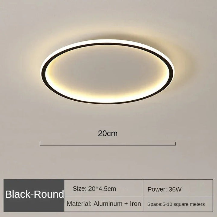 Skanto | GLOWLITH – Skandinavisk LED Taklampe for Moderne, Blendsfri Belysning
