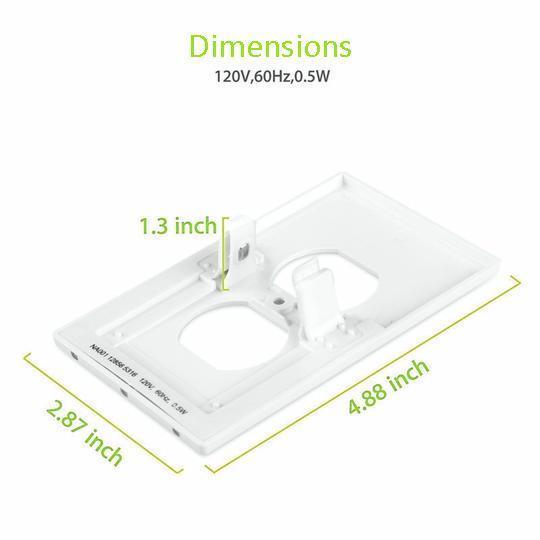Norvo | Automatisk Nattlys Stikkontaktdeksel