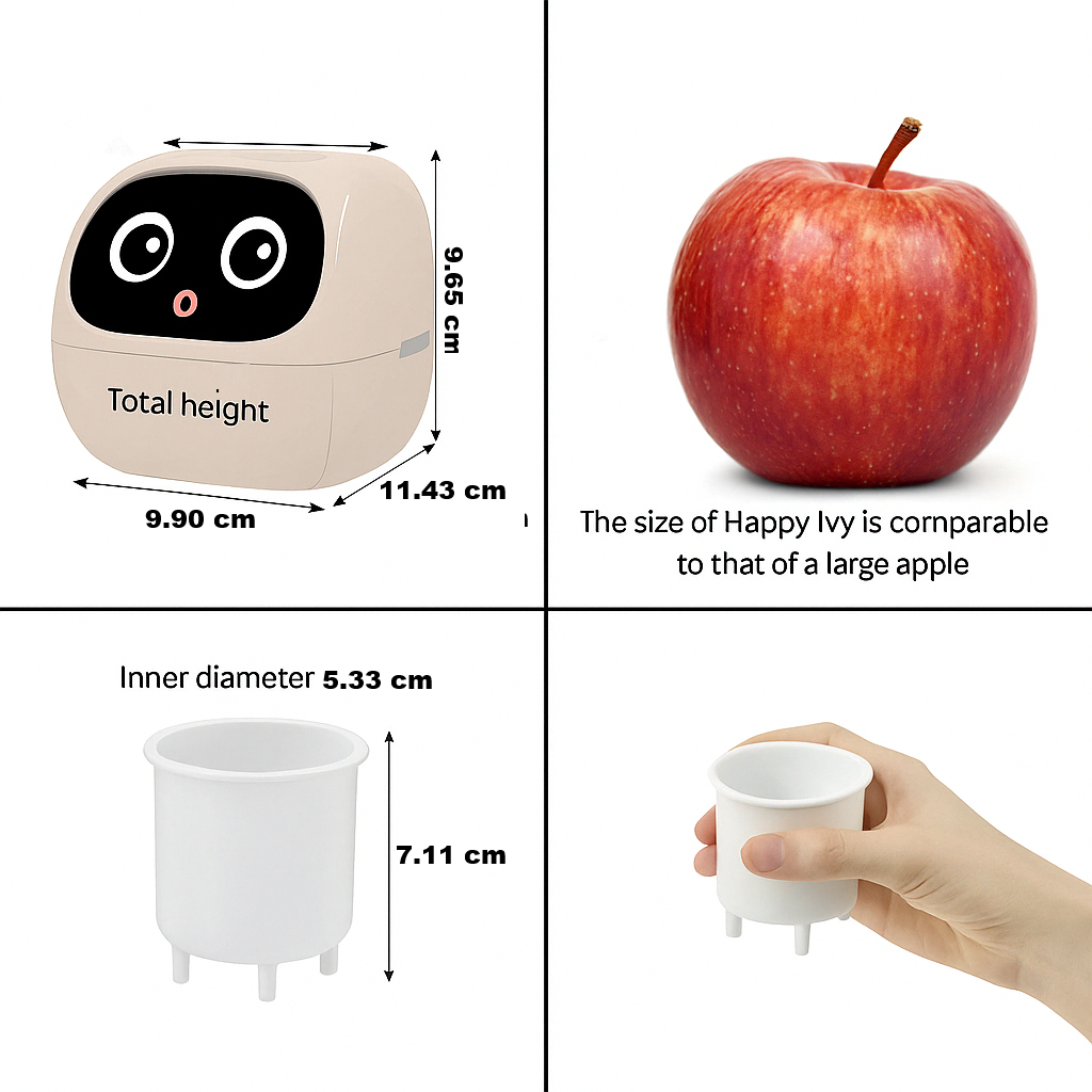 Skanto | Automatisk Smart Blomsterpotte - GreenBuddy SmartPot